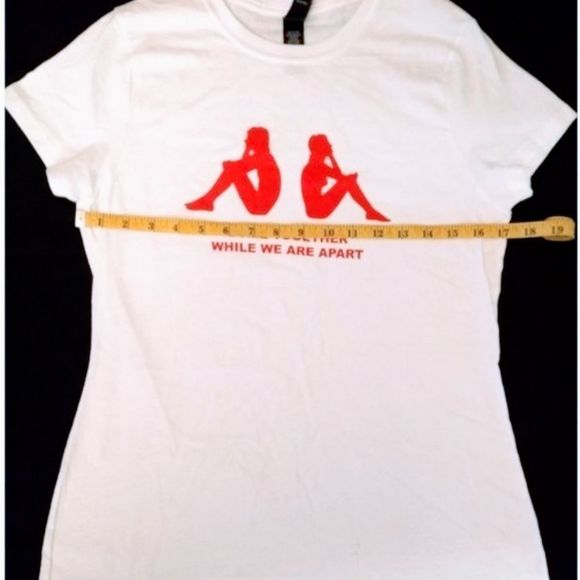 Come Together While Apart Graphic T-shirt Tee Shirt New - Picture 4 of 4